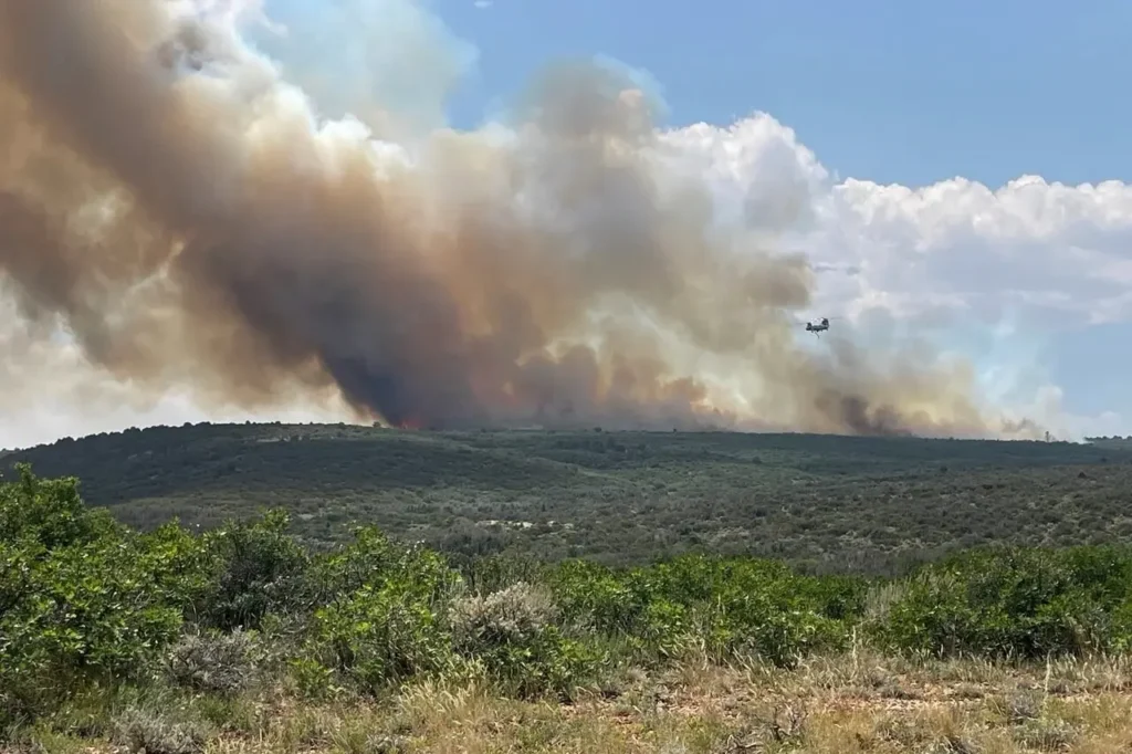 grand canyon north rim fire