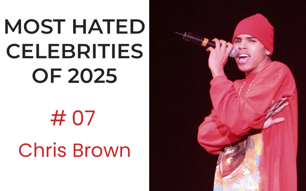 The Most Hated Celebrities of 2025 - No.7 Chris Brown