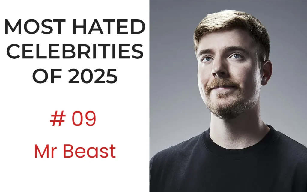 The Most Hated Celebrities of 2025 - No.9 MrBeast