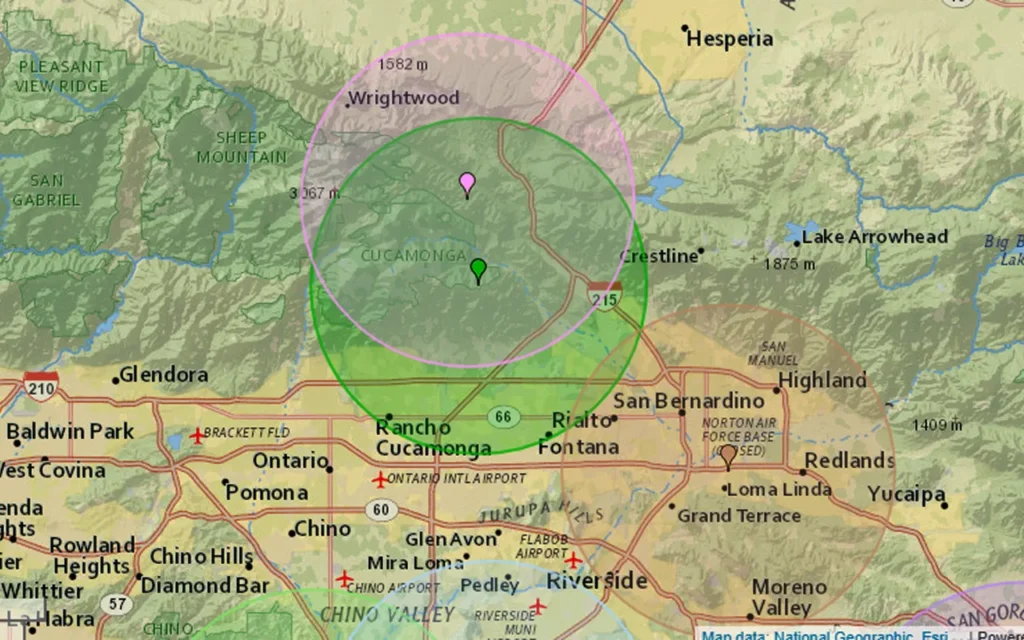 earthquake now fontana